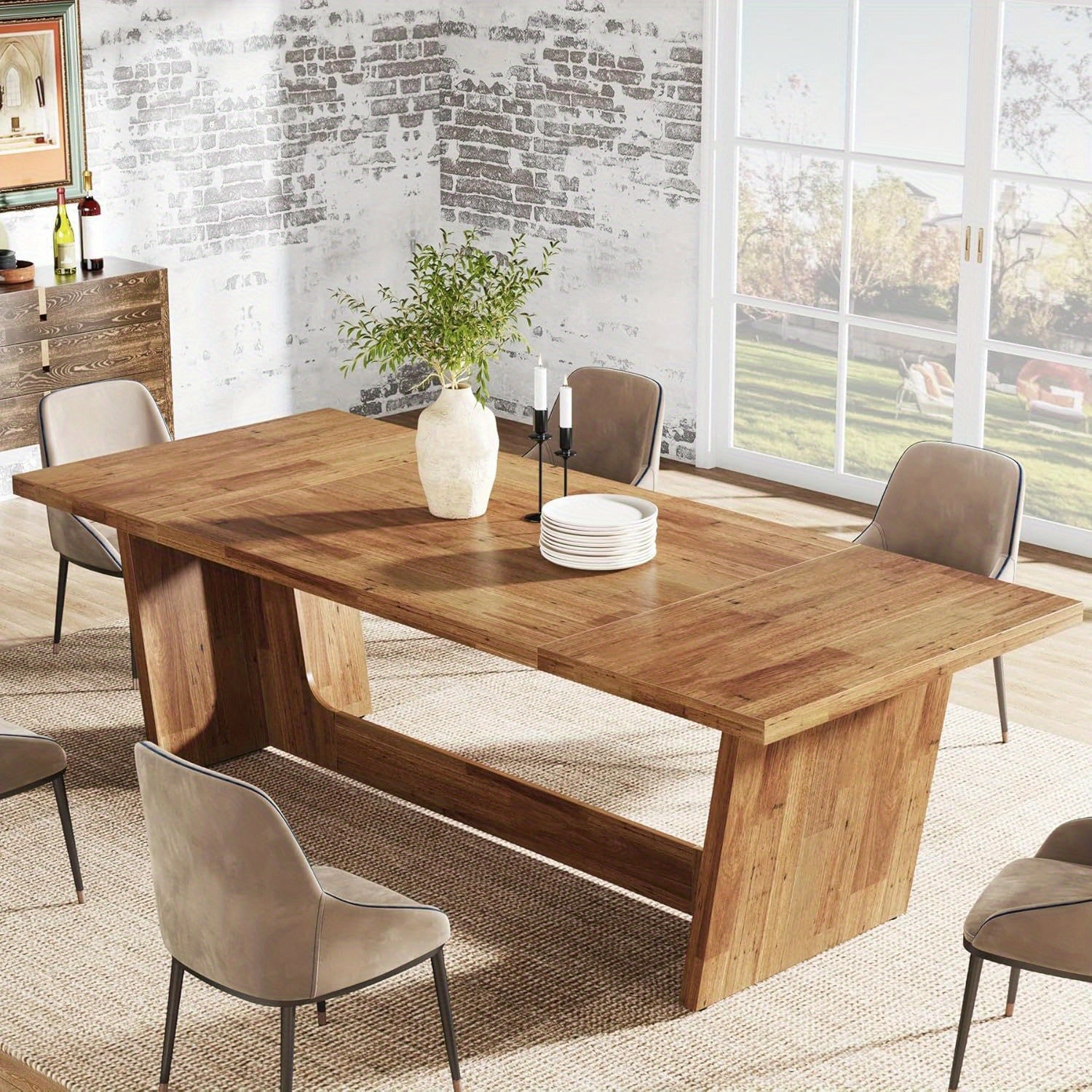 Farmhouse Extra Long Dining Table