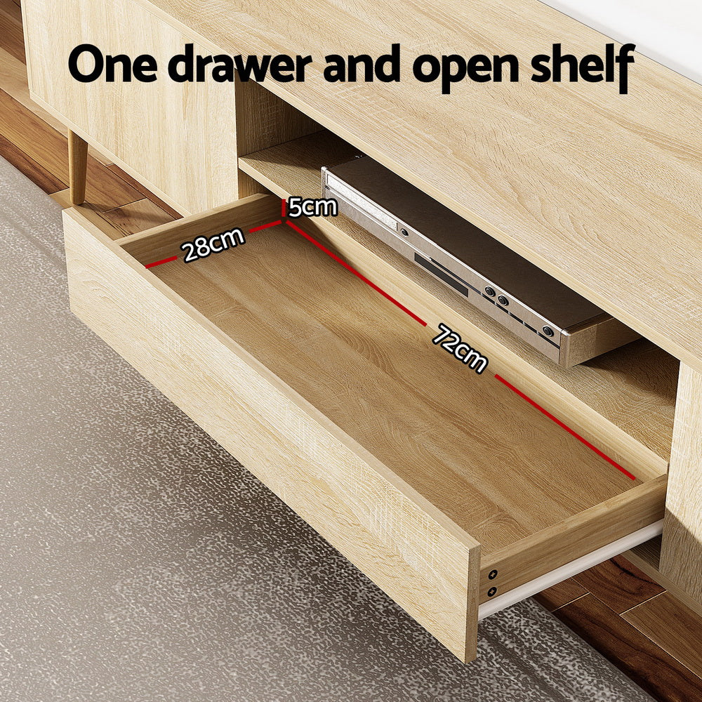 Natural TV Unit Cabinet Entertainment