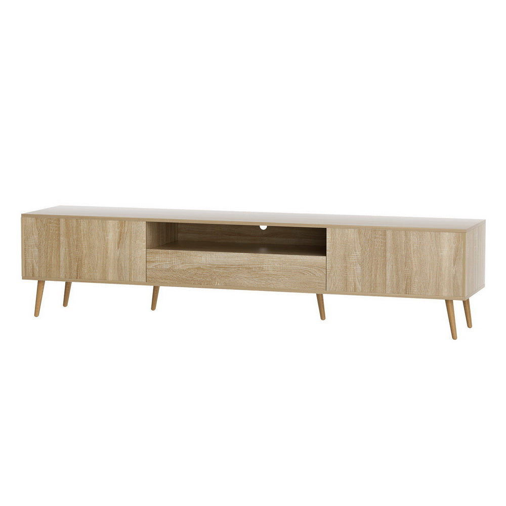 Natural TV Unit Cabinet Entertainment