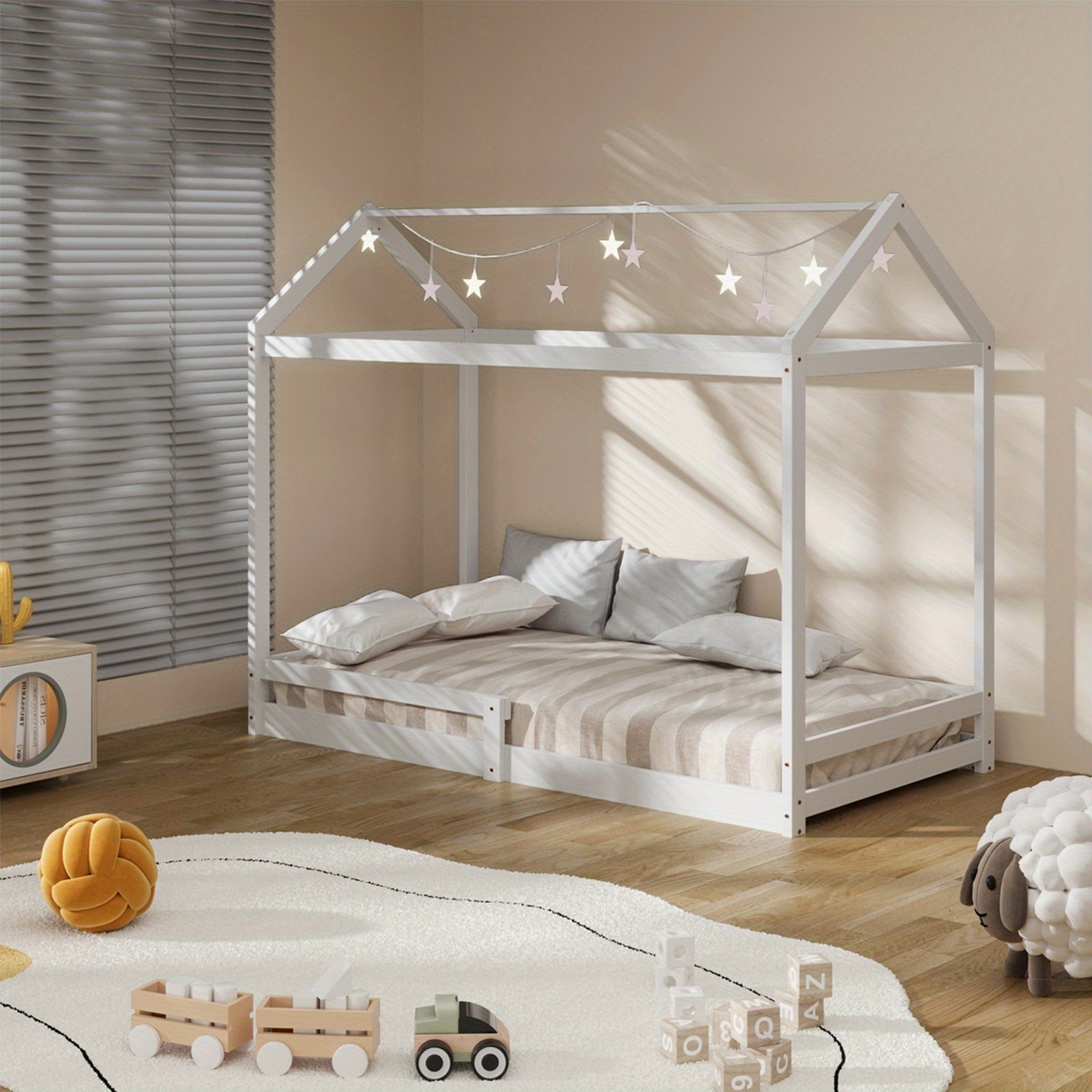 Kids Wooden Bed Frame