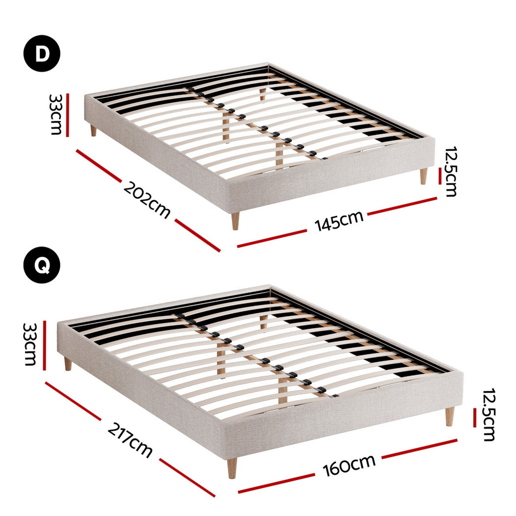 Modern Fabric Bed Frame