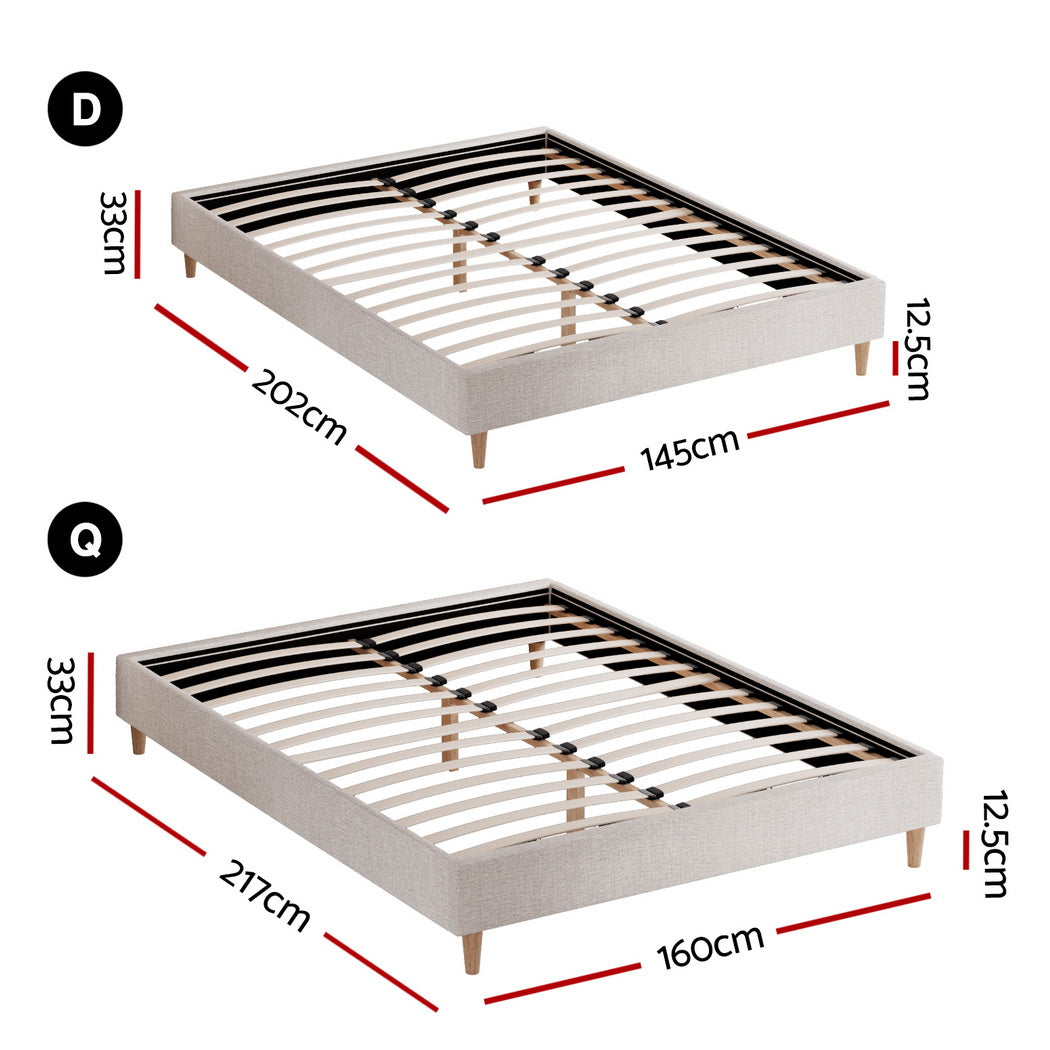 Modern Fabric Bed Frame
