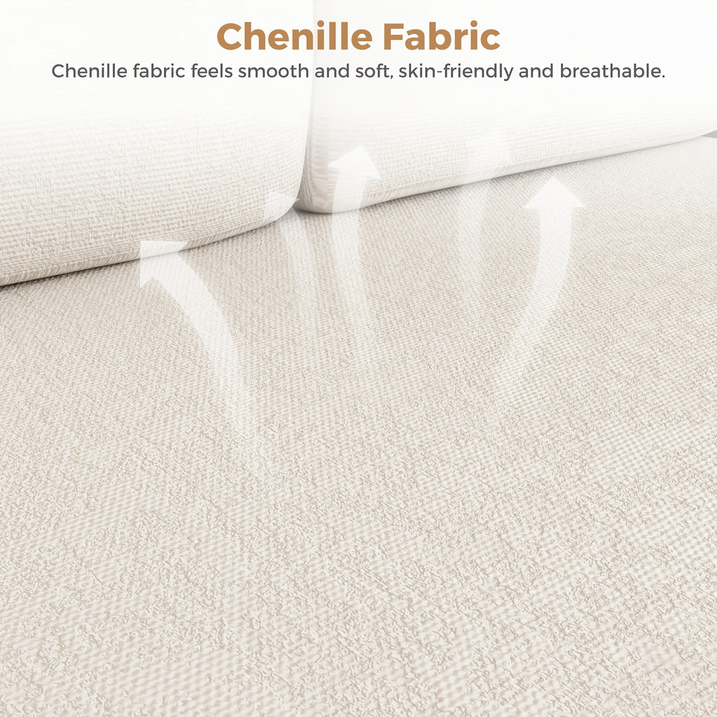 Modular 4-Seater Double Chaise Lounge