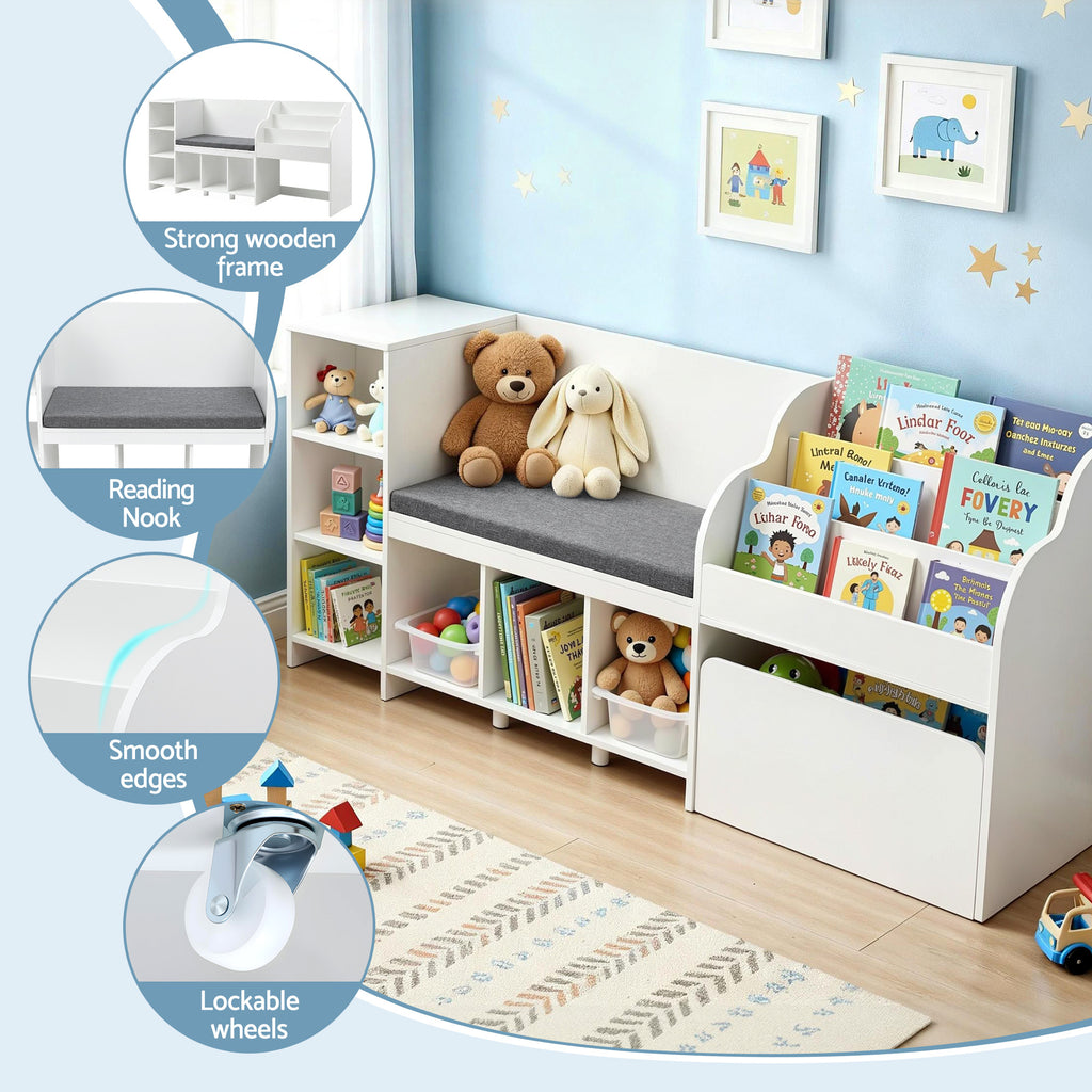 Kids Storage Unit Bookshelf