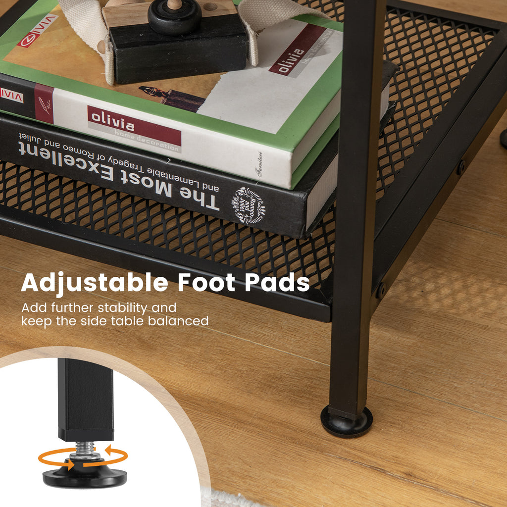 Industrial Bedside Table