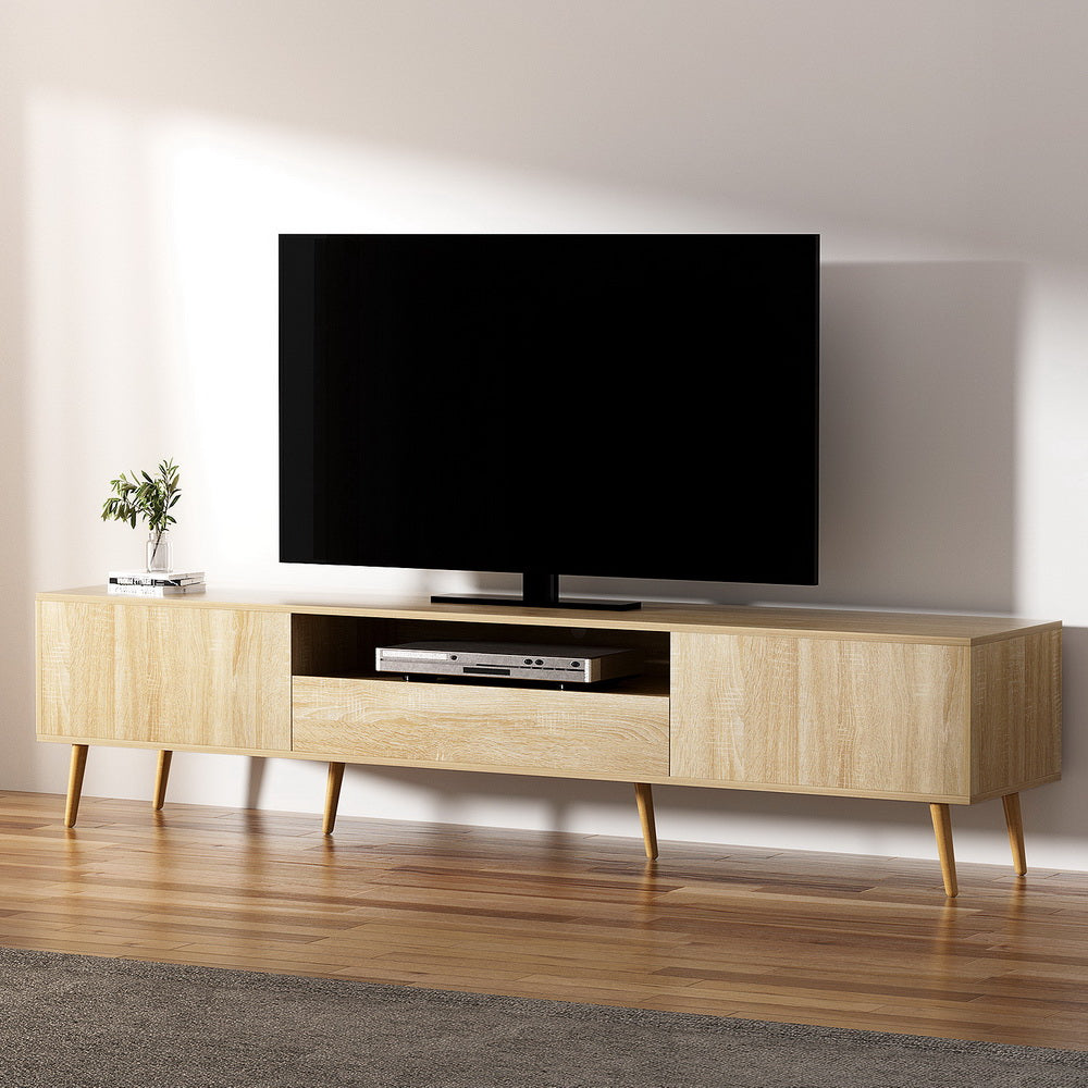 Natural TV Unit Cabinet Entertainment