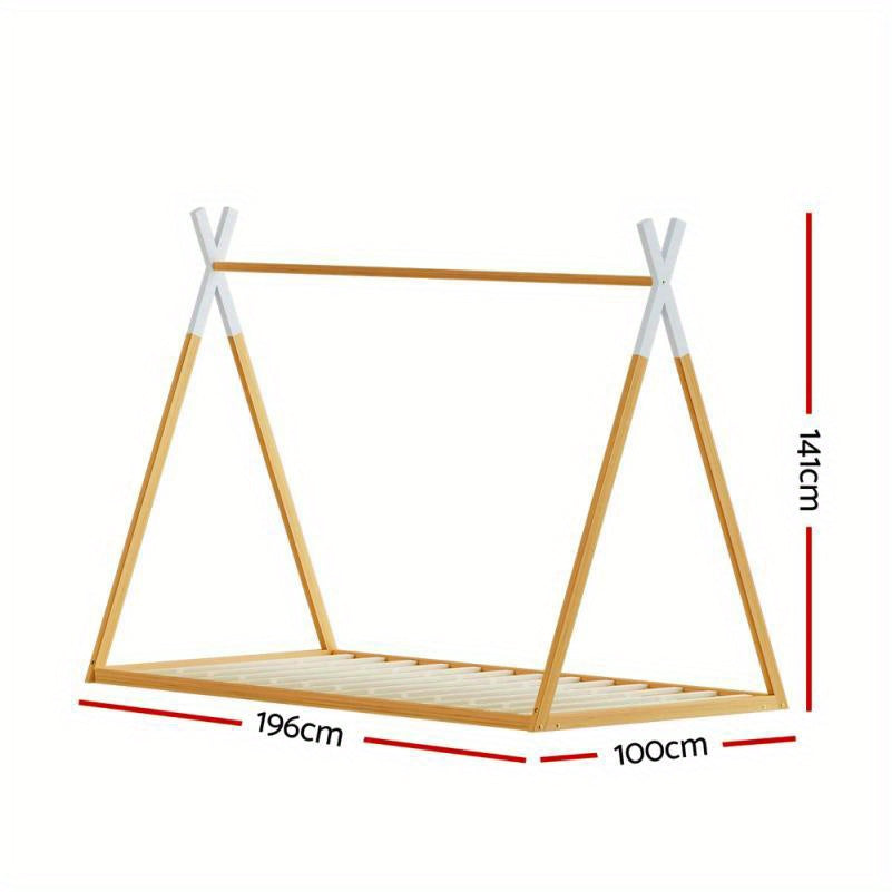 Modern Wooden House Bed Frame