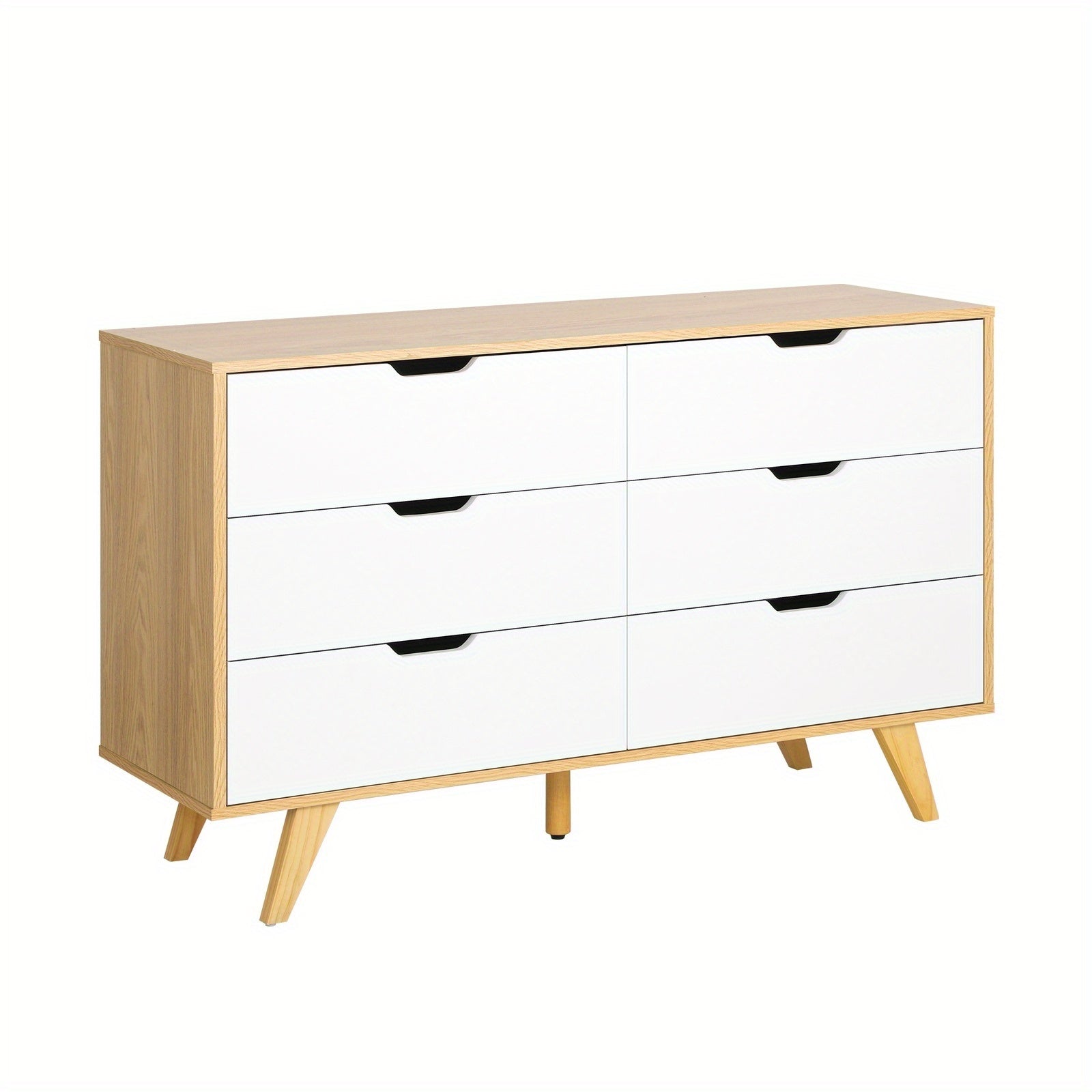 6-Drawer Lowboy Dresser