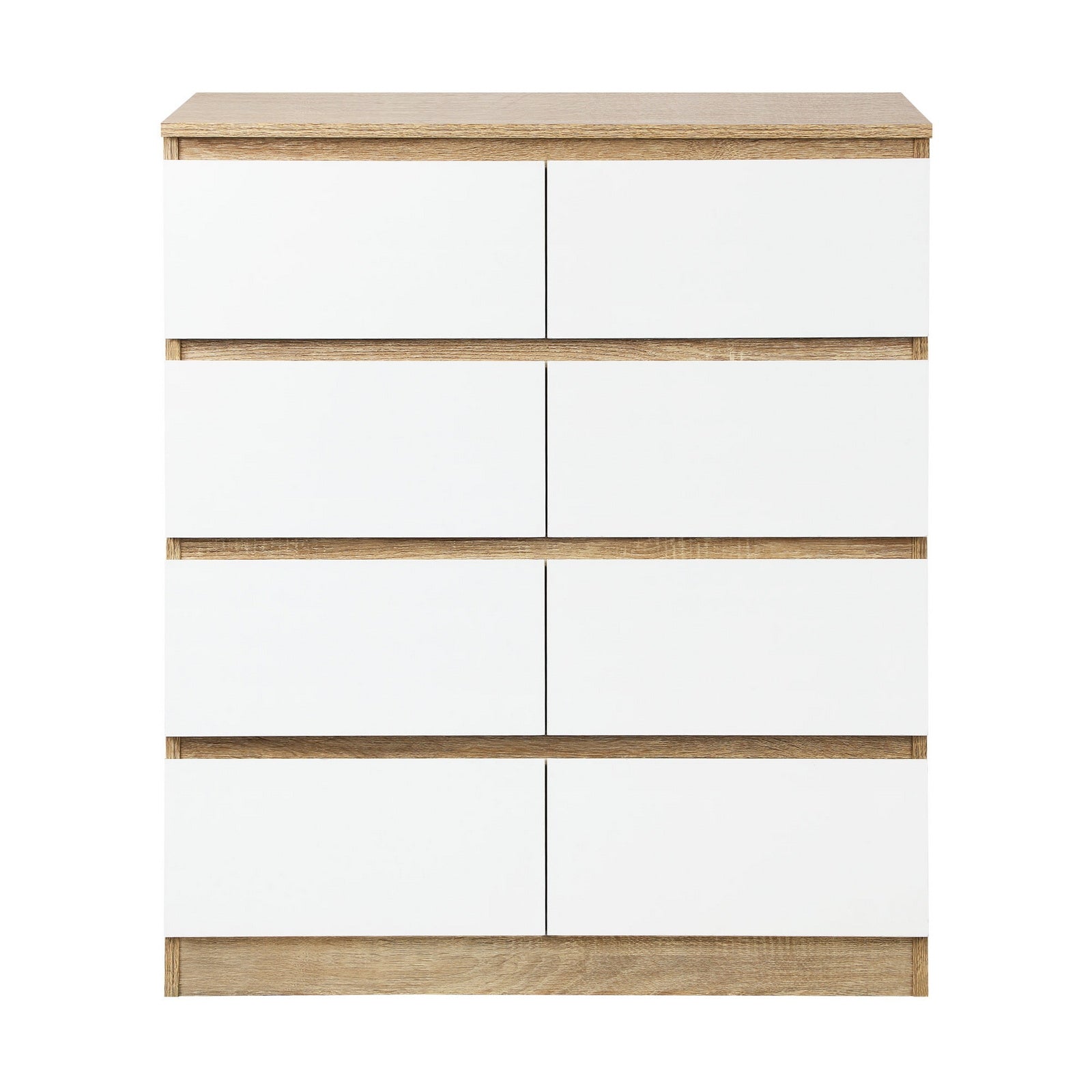 8-Drawer Modern Tallboy Dresser