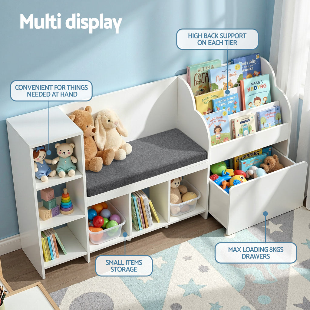 Kids Storage Unit Bookshelf