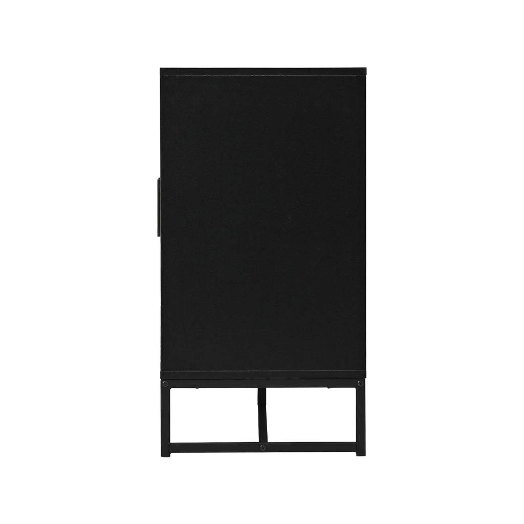 Modern Buffet Sideboard Cabinet with 3 Drawers & 2 Doors