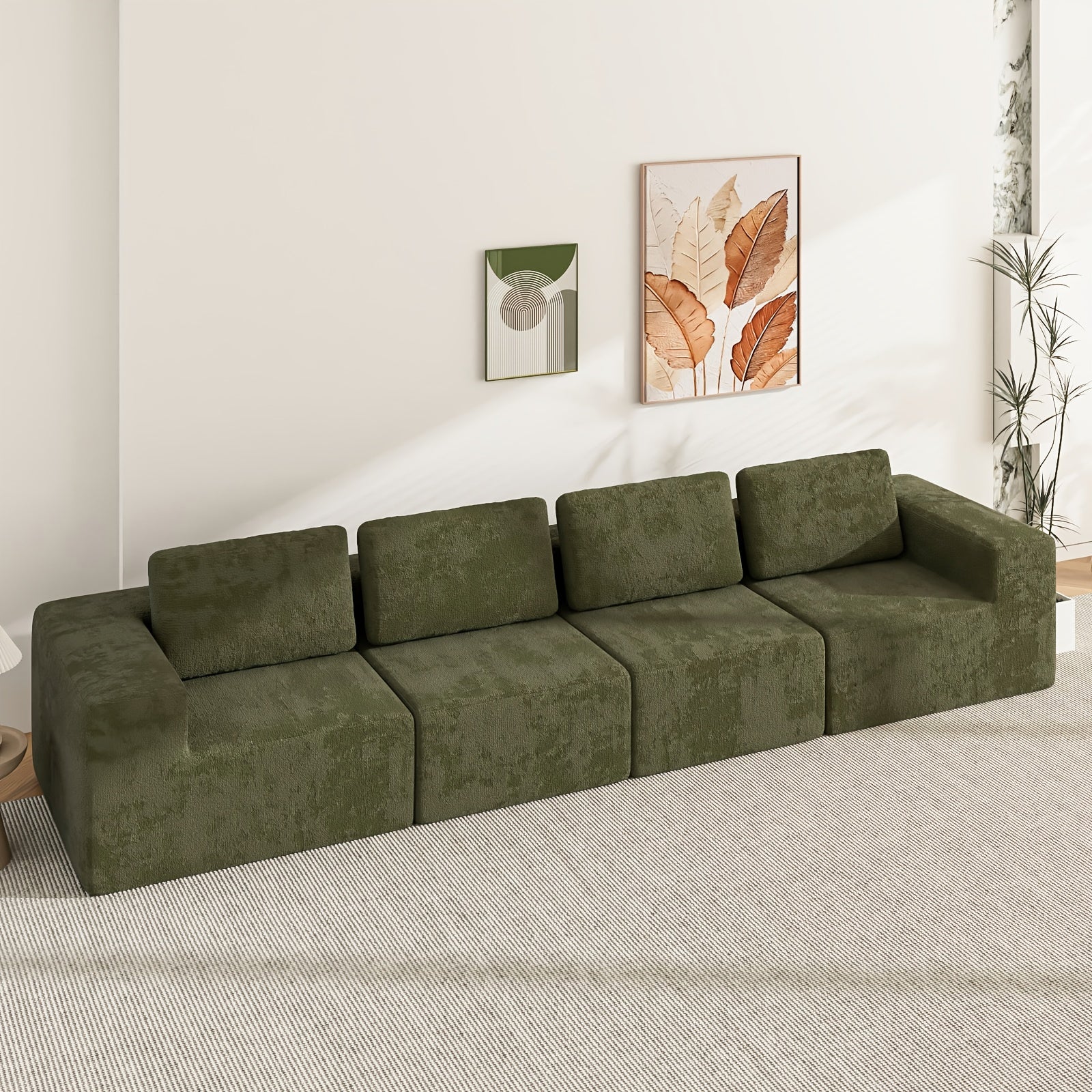 Modular 4 Seaters Sofa