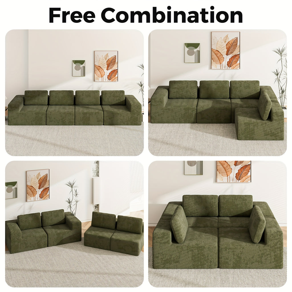Modular 4 Seaters Sofa