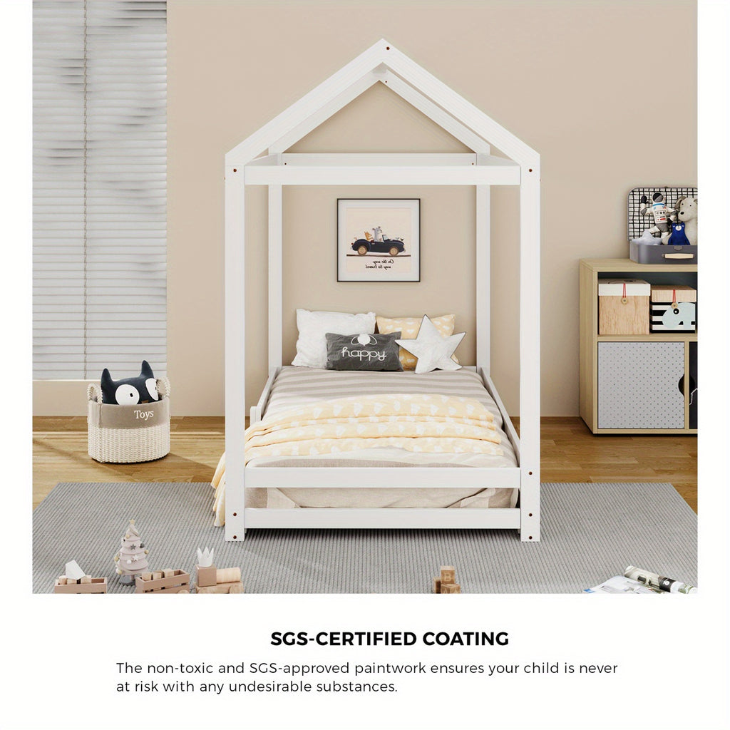 Kids Wooden Bed Frame