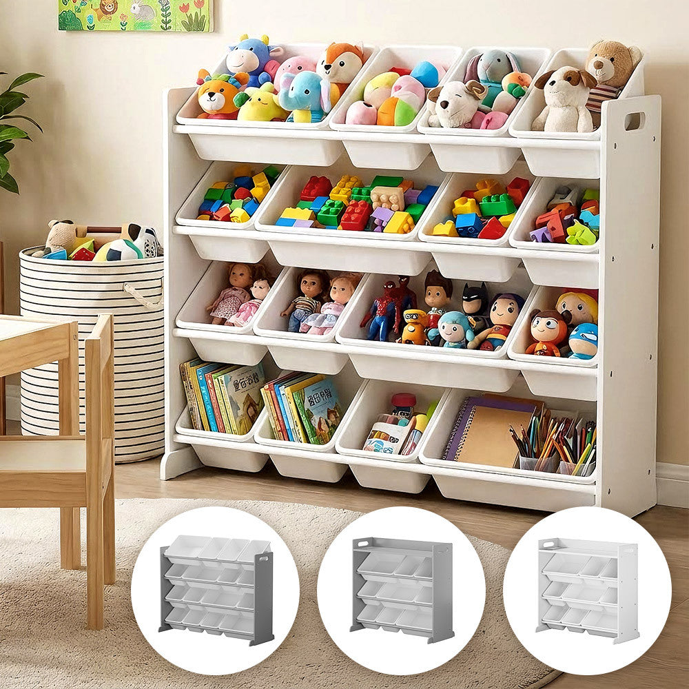 Tiered Kids Storage Shelf