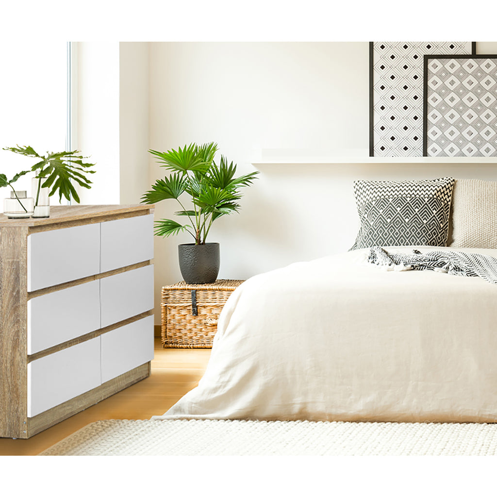 Modern 6-Drawer Dresser