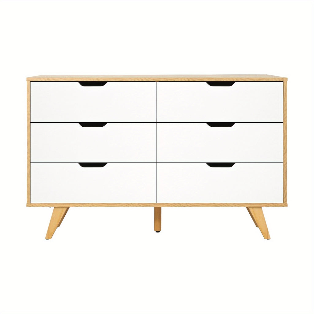 6-Drawer Lowboy Dresser