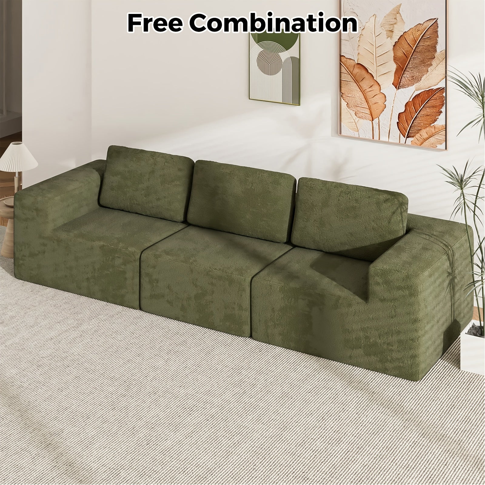 Modular 3-Seater Sofa
