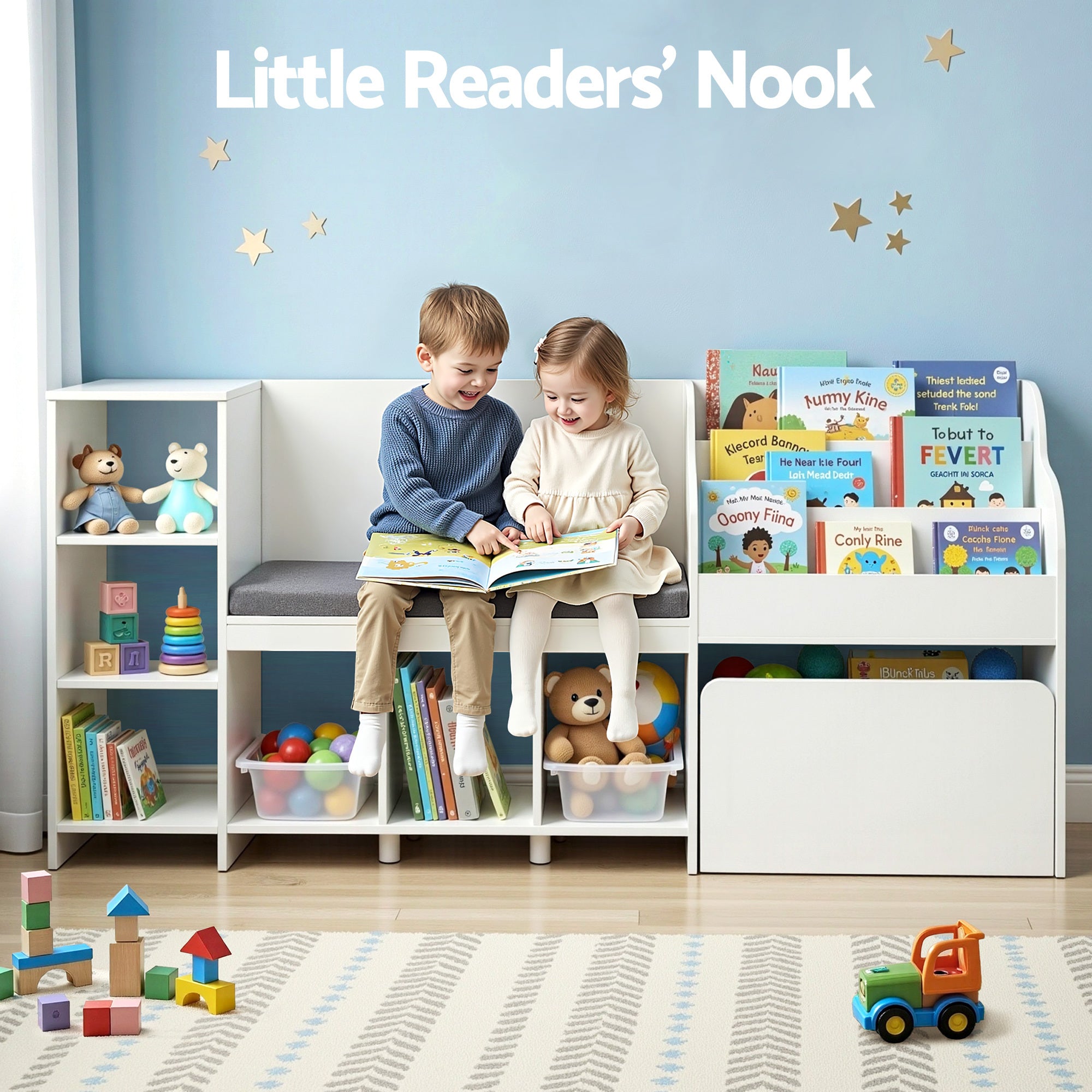 Kids Storage Unit Bookshelf