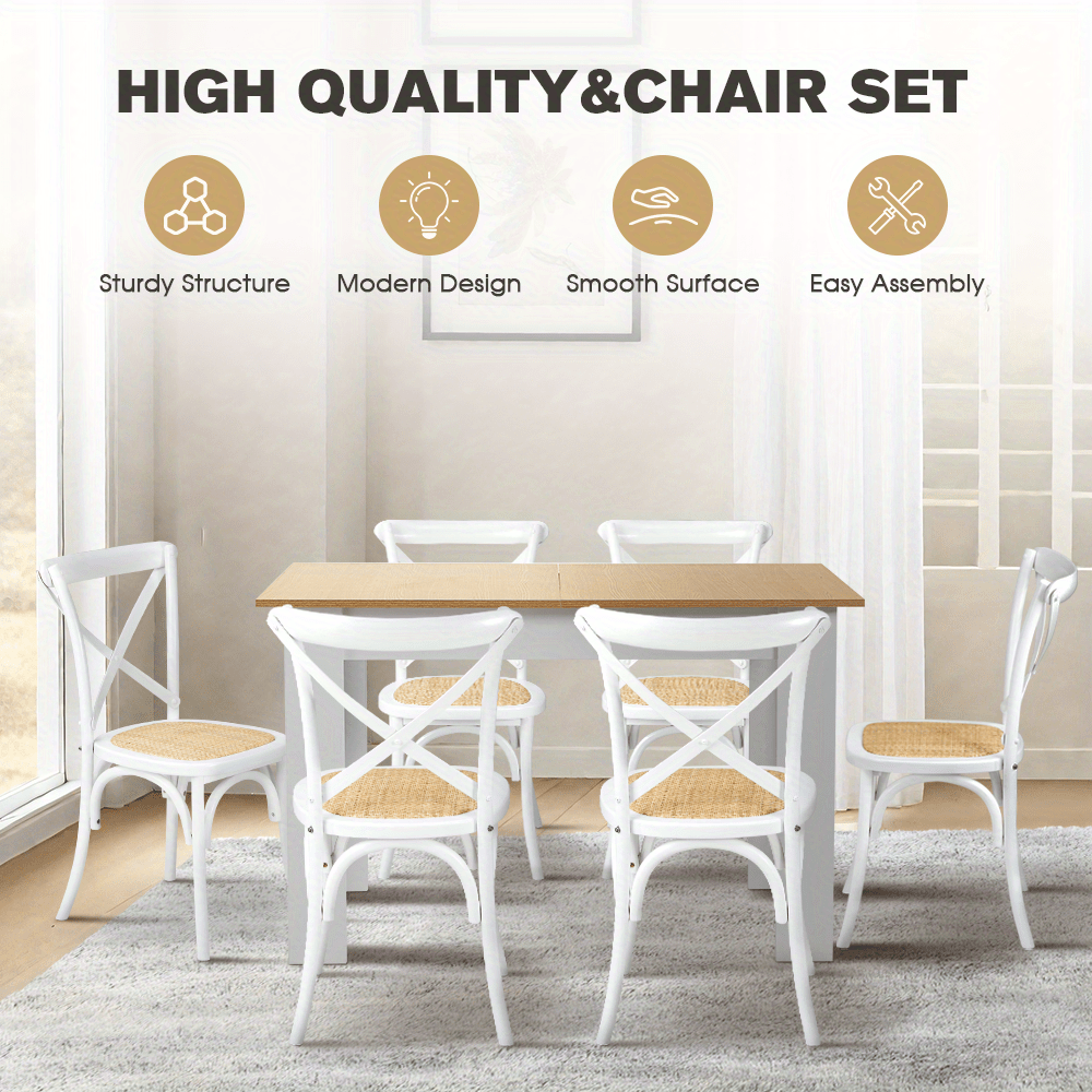 Dining Table Set for 6