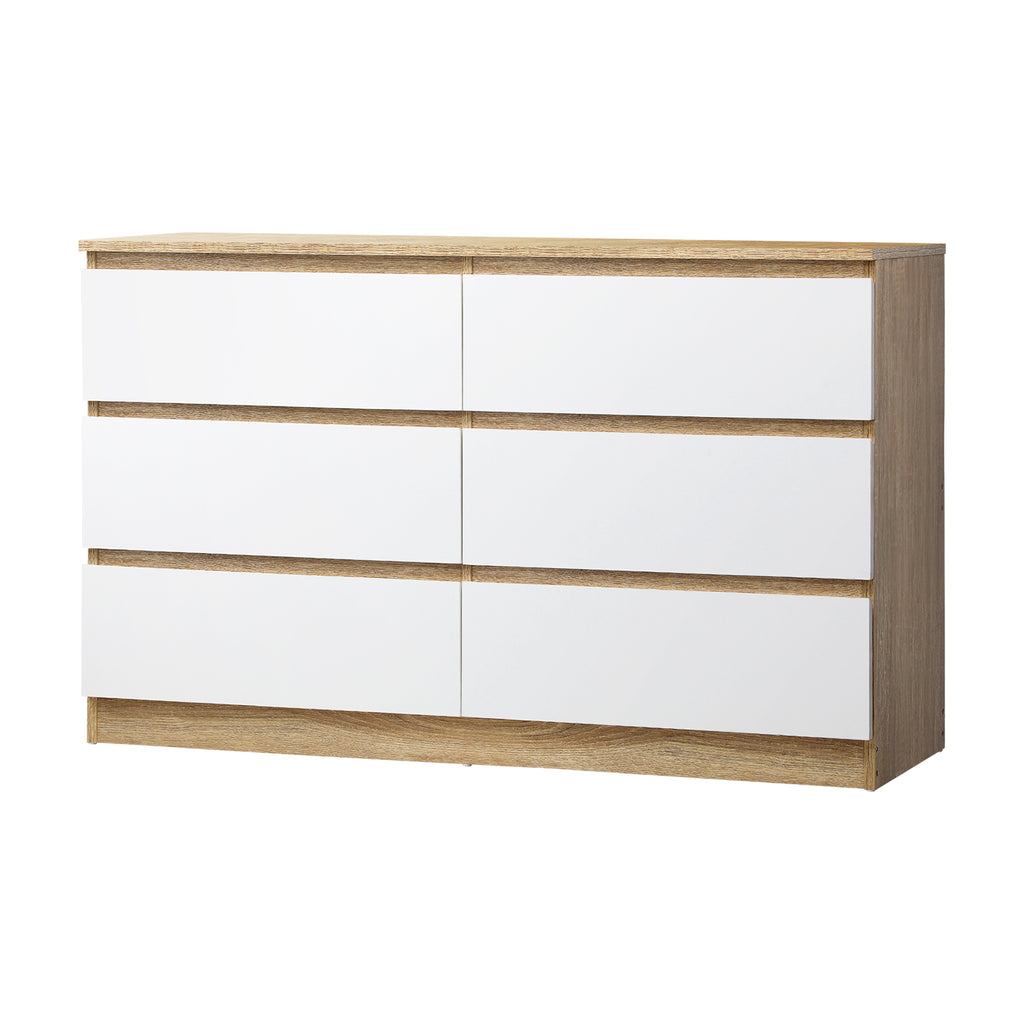 Modern 6-Drawer Dresser