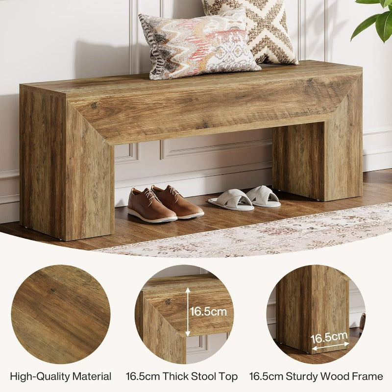 Farmhouse Entryway Bench Seat