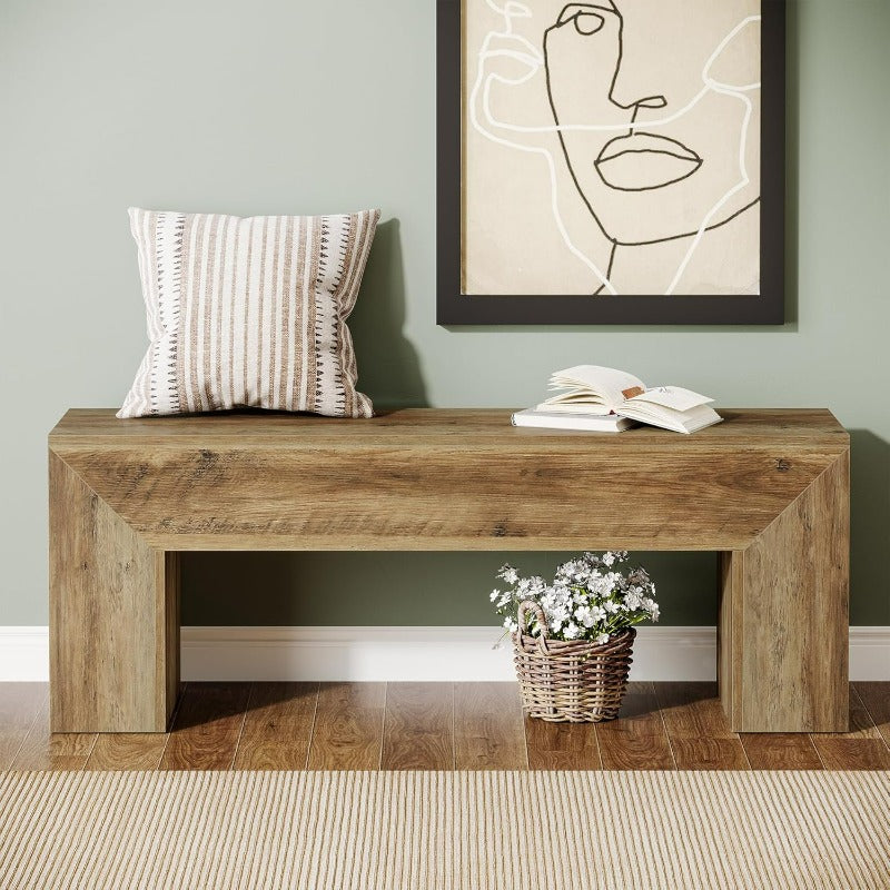 Farmhouse Entryway Bench Seat