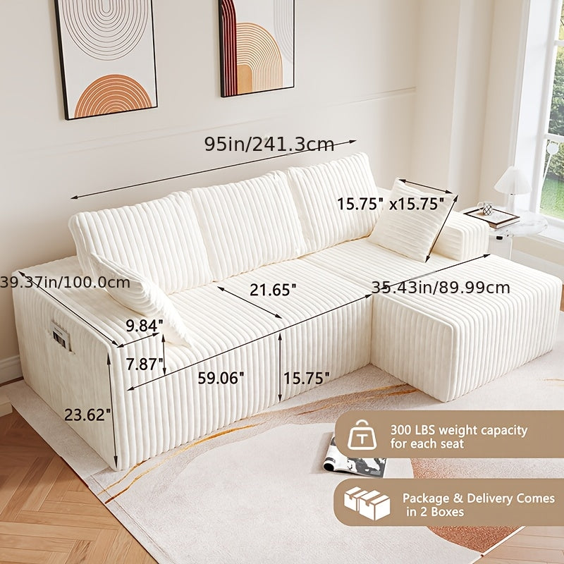 Modern Compression Sofa