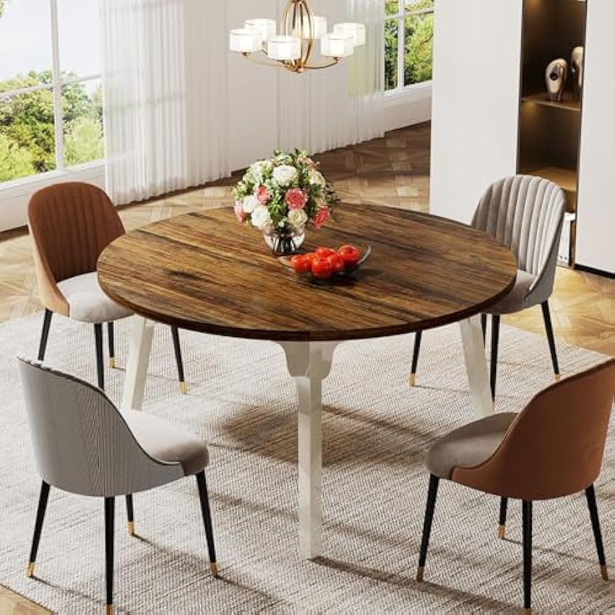Farmhouse Round Dining Table