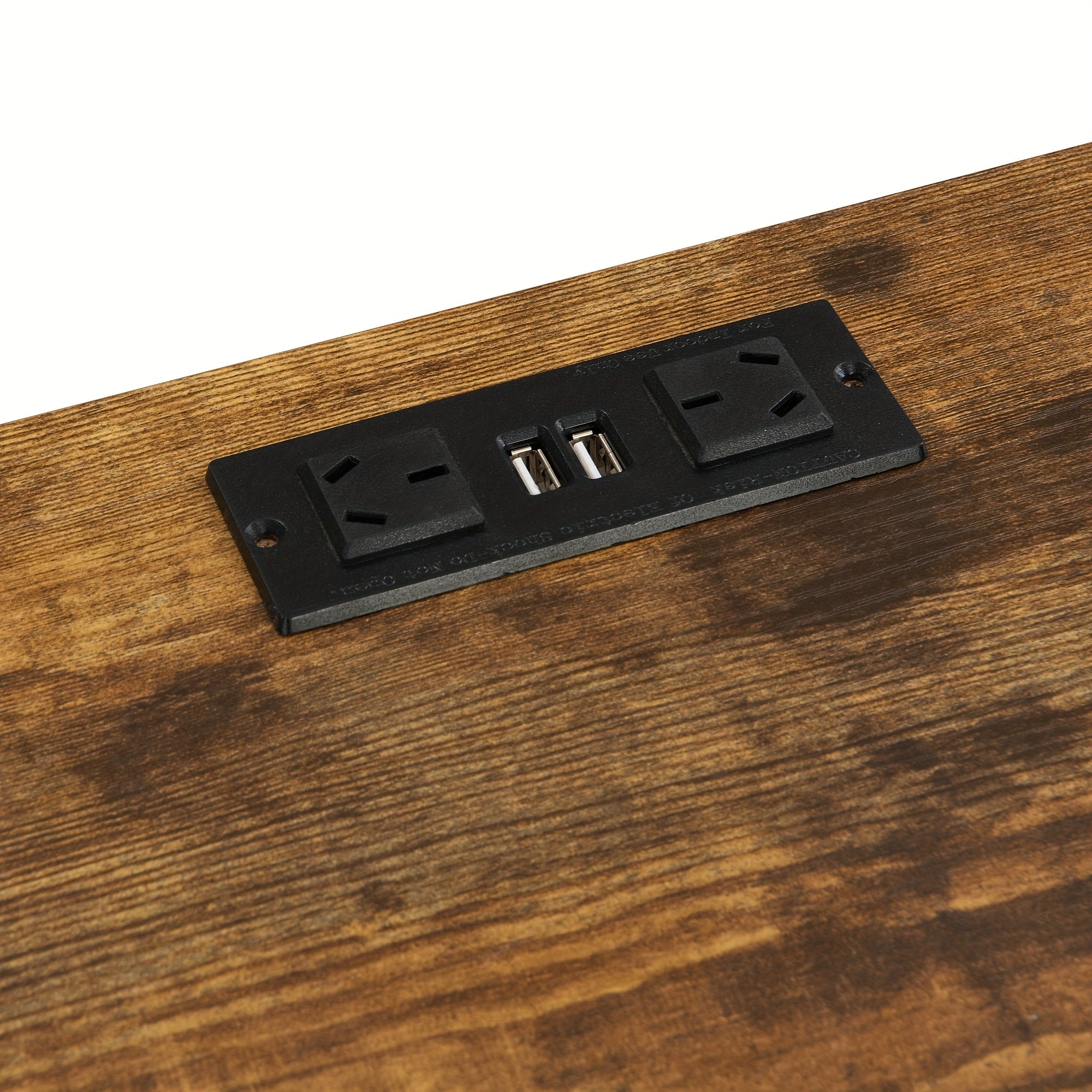 Industrial Console Table - 3 drawer