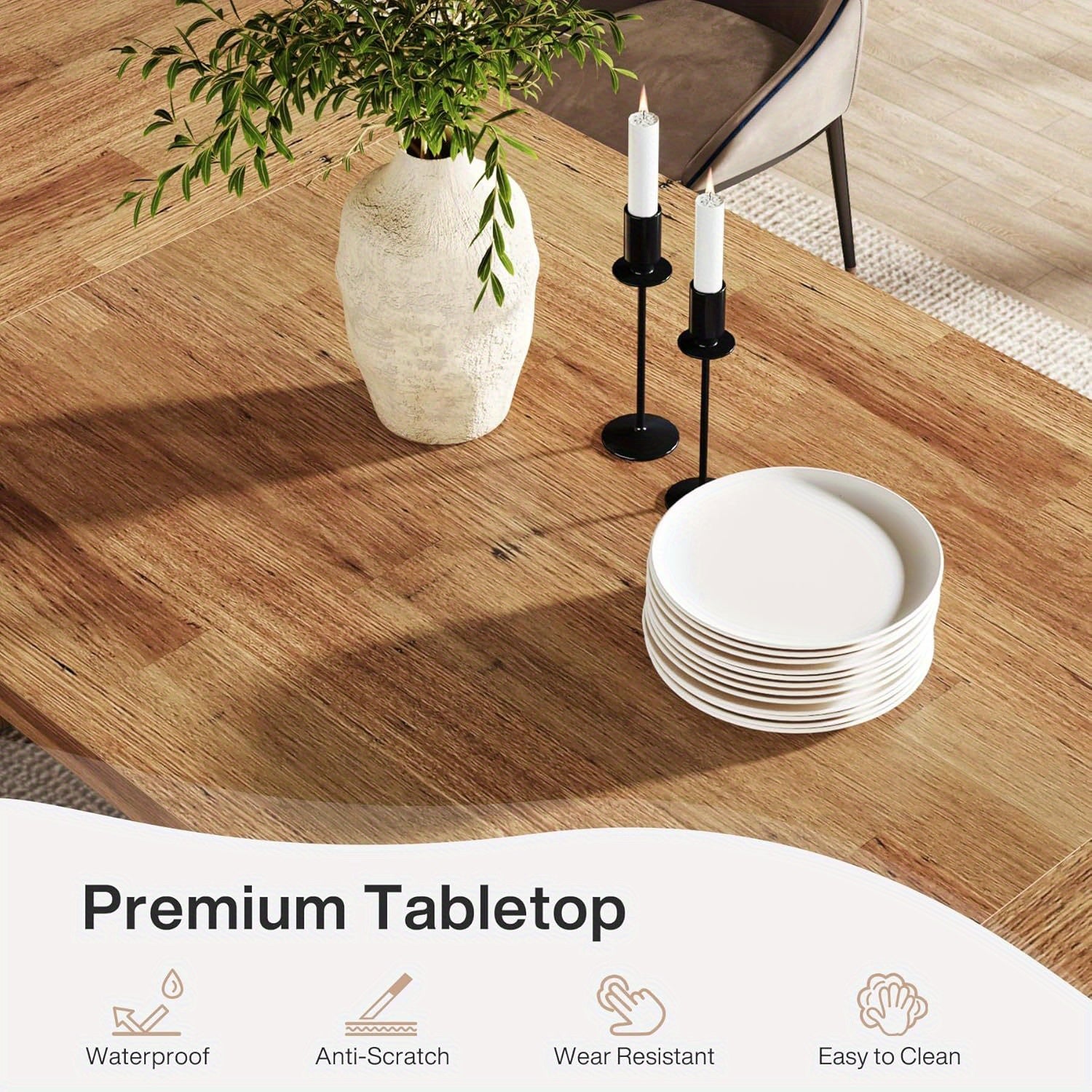 Farmhouse Extra Long Dining Table