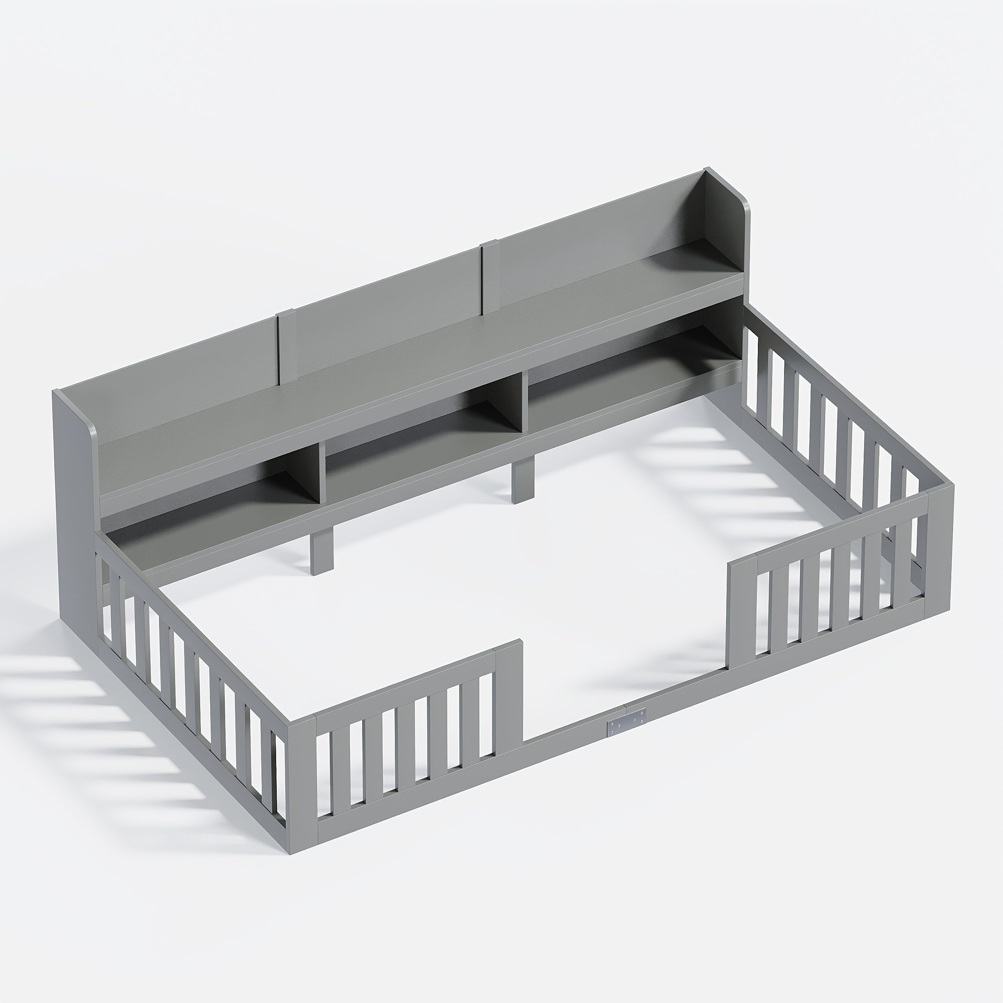 Kids Floor Bed With Storage