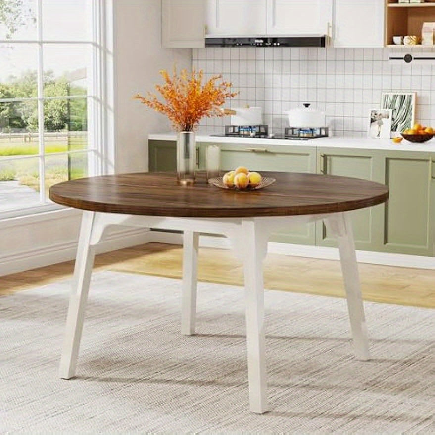 Farmhouse Round Dining Table